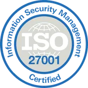 Sello de certificación ISO 27001